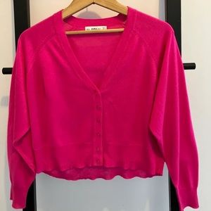 ❤️ Cardigan crop ZARA